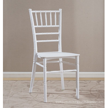 silla de chiavari durable uso de la boda de plástico silla de estilo de bambú